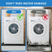 Washing Machine Pan, Drain Pan & Drip Pan, 30"x32" Thickened Silicone Mat with 1" Raised Edge, Non-Slip & Waterproof, Fo