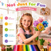 200PCS Thick Pipe Cleaners Craft, 20 Colors Chenille Stems