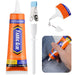 Fabric Glue Permanent, 60 ML Washable Clear Clothing Glue, Super Fabric Glue for Rhinestones, Patches, Clothes, Denim, Leather, Polyester, Fabrics, Doll Repair, Flannel, Cotton