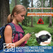 120dB Electronic Air Horn with Compass & Thermometer- Bear Horn to Scare Bears - Self Defense for Hiking