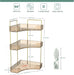 Corner Bathroom Shelf, 3 Tier Countertop Organizer for Vanity