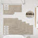 Extra Soft Bathroom Rug 20" x 30", Bath Mat, Throw Rug for Kitchen