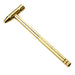 New 6 in 1 Micro Mini Multifunction Multi Brass Hammer 3 Kinds Screwdriver Bits Pocket DIY Tools Small round Hammer 5 in 1