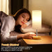 Bedside Table Lamp for Bedroom - 3-Way Dimmable Touch Lamp, USB A+C