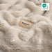 Cloud Bubble Blanket, Soft Cozy Throw, Beige, 50"×60"