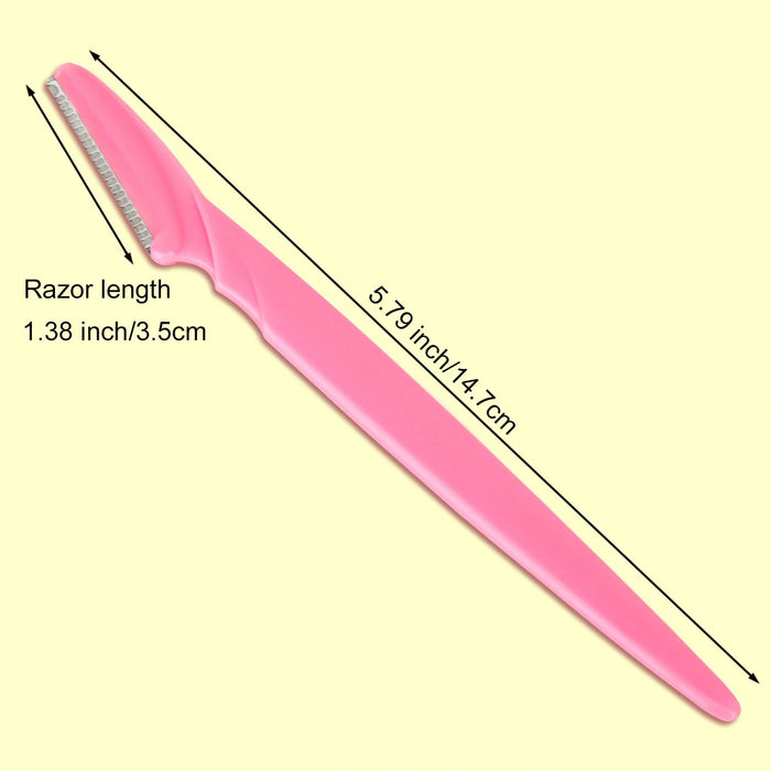 66 Eyebrow Razor and Face Razor for Women and Men, Eyebrow Hair Trimmer and Shaver with Protective Cover,Safe and Newbie