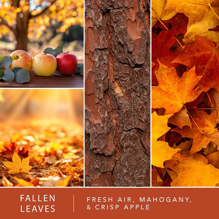 Fall Wax Melts - Harvest Home 4-Pack – Long Lasting Wax Cubes with Strong Scent for Warmers – Includes Warm Apple Pie, Vanilla Pine, Fallen Leaves & Feelin Cozy - 10oz (24-Cubes)