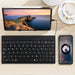 80-Key Mini USB Wired Keyboard with Carry Bag