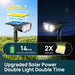 Smart Solar Spot Lights Outdoor SL5C, IP67 Halloween Lights Outdoor