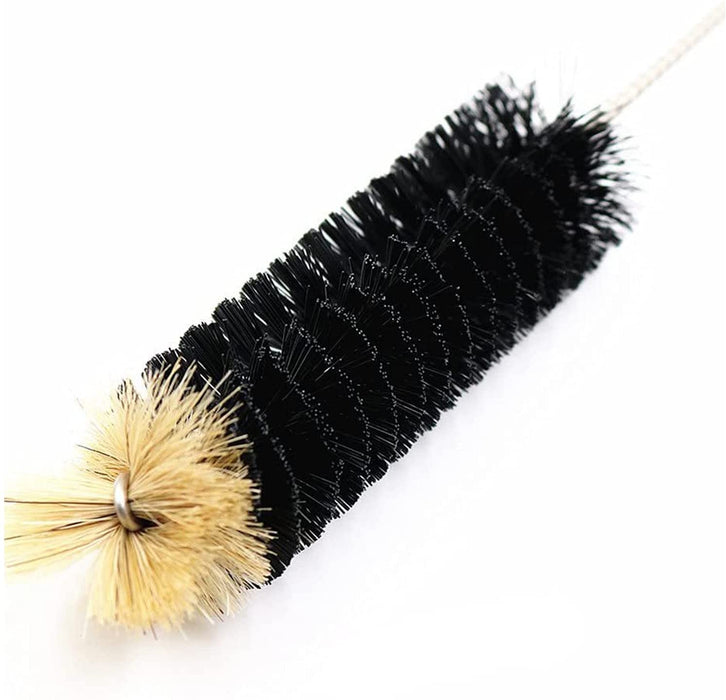 Long-Handle Water Bottle Cleaning Brush — Black