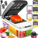 Vegetable Chopper Mandoline Slicer, Food, Cook's Tool, Veggie Chopper Onion Vegetable Cutter with Container, Dicer, Kitc