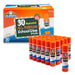 All Purpose School Glue Sticks, Acid-Free and Washable, Clear, 7 Grams, 30 Count - Craft Projects, Poster, Classroom Sup