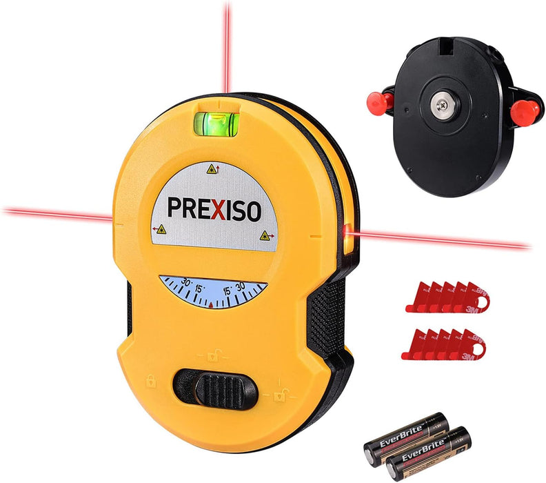 Multi Surface Laser Level LED Light Vial, Cross Line Laser