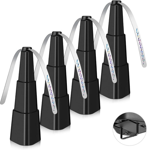 Fly Fans for Tables, Fly Fan Outdoor Indoor Keep Flies Away, Table Top Spinner with Holographic Blades, Flies Deterrent 