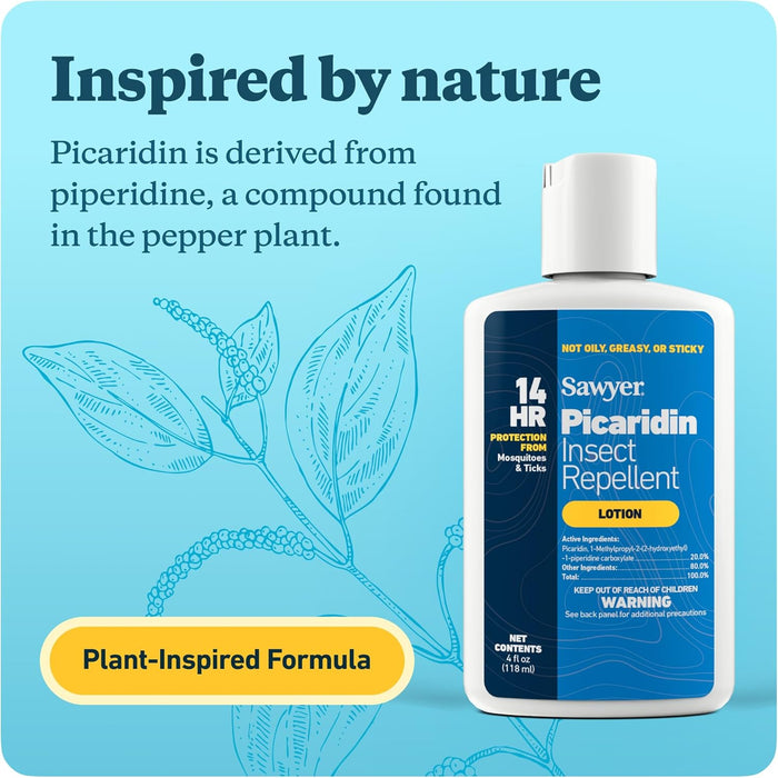Products SP564 Premium Insect Repellent with 20% Picaridin, Lotion, 4-Ounce