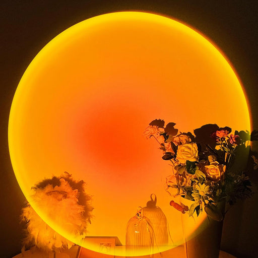 Sunset Lamp Projector,180 Degree Rotation Sun Projection Light