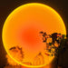Sunset Lamp Projector,180 Degree Rotation Sun Projection Light