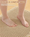 Waffle Bath Mat 30X20, Extra Soft Absorbent Bathroom Rugs, Brown