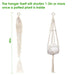 Two-Pack Cotton Rope Plant Hangers