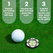 SlopeMaster ProGreen Reader - Golf Ball Marker with High Precision Green Reading Aid Golf Accessories for Men Women