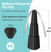 Fly Fans for Tables, Fly Fan Outdoor Indoor Keep Flies Away, Table Top Spinner with Holographic Blades, Flies Deterrent 