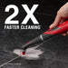 Reveal Power Scrubber with Multi-Purpose Head, Cordless Electric Battery Powered Scrub Brush, Water Resistant, for Home/Kitchen/Bathroom/Grout/Tile/Shower/Tub