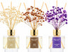 Reed Diffuser Set of 3,Clean Linen Lavender Field Cedar Wood Oil Reed Diffusers for Bedroom Living Room Office Aromatherapy Oil Reed Diffuser for Gift 50ml x 3