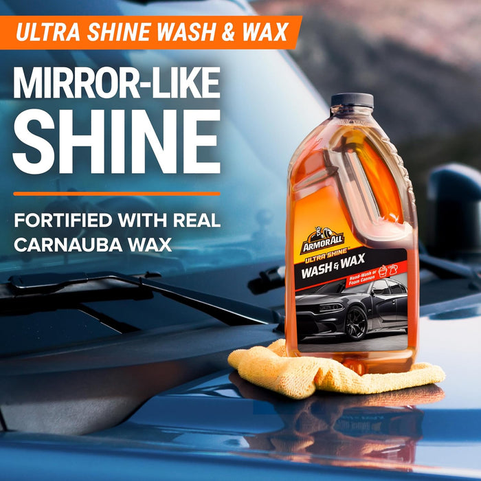 Cleaning Kit, Car Wash Soap, Wash Mitt & Microfiber Towel