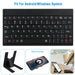 80-Key Mini USB Wired Keyboard with Carry Bag