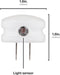 , Mini LED Night Light, Plug-In, Dusk to Dawn Sensor, Warm White, Compact, UL-Certified, Ideal for Bedroom, Bathroom, Nursery, Hallway, Kitchen, 45176, 1 Pack, 6 Count
