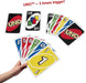 Giant UNO Card Game for Kid, Adult & Families, Color Blind Accessible & Customizable Large Deck