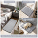 Memory Foam Bath Mat, Super Soft & Absorbent Bathroom Rug, Grey
