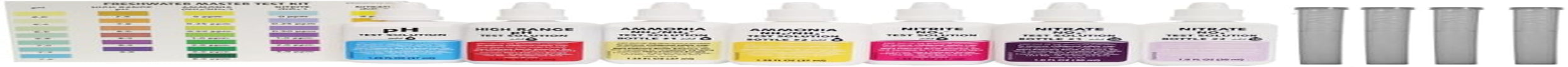 Freshwater Master Test Kit 800-Test Freshwater Aquarium Water Kit, White, Single, Multi-Colored