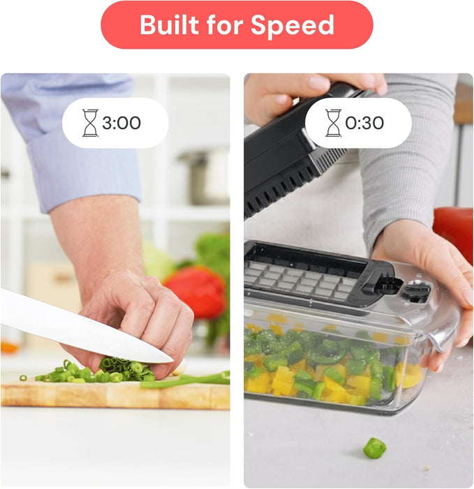 Pro Original Vegetable Chopper & Spiralizer, All-in-1 Kitchen Tool