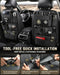 All in One Car Seat Back Organizer Fit Most Cars SUV Trucks Jeeps