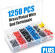 1250PCS Wire Ferrules Crimping Tool Kit for AWG 23-7(0.25-10mm²)