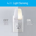 GE Plug in Night Light with Dusk to Dawn Sensor, 2 Pack