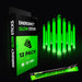 Emergency Glow Sticks with 12 Hours Duration, Individually Wrapped Industrial Grade Glowsticks for Survival Gear, Campin
