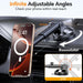 for MagSafe Car Mount【Windshield+Vent+Dash】Magnetic Phone Holder for Car Phone Holder Mount Cell Phone Holders for Your 