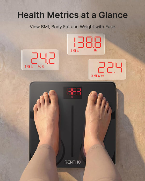 Smart Scale for Body Weight, BMI & Body Fat, 13 Metrics, Elis 1