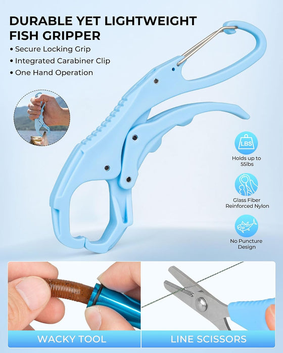 GearMaster Fishing Sling Tackle Bag & Tool Set