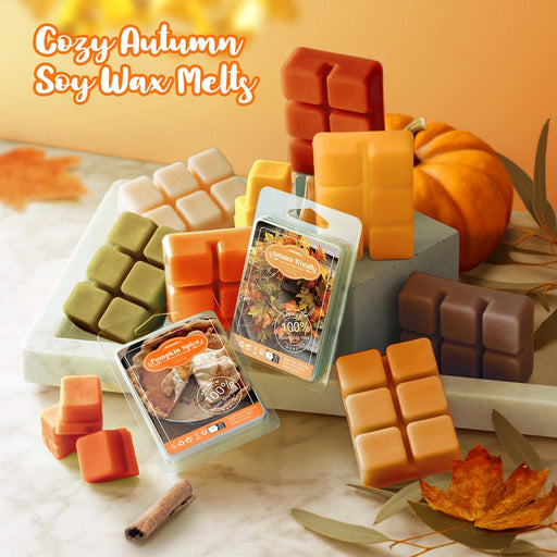 Fall Scented Wax Melts, Autumn Wax Cubes for Wax Warmer