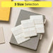280 Pcs White Sticky Index Tabs for Notebook