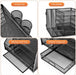 Desk Organizer with File Holder, 5-Tier Paper Letter Tray Organizer with Drawer and 2 Pen Holder, Mesh Desktop Organizer