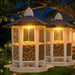 2 Pack Solar Bird Feeders for Outdoors Hanging, Assembly Required, 1-Min Easy Setup, Wild Seed Feeders for Cardinals Chi