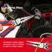 Pliers Set, 5-Piece Premium Cr-V Pliers Kit with Storage Pouch