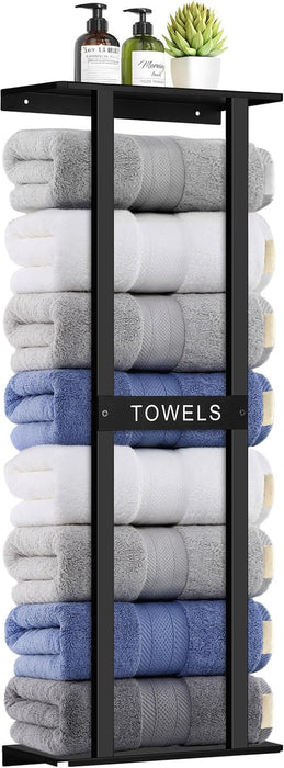 Bathroom Towel Storage Rack, Wall Mounted Bathroom Towel Rack