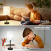 Bedside Table Lamp for Bedroom - Small Desk Lamp with USB Ports