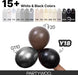 Black Balloons 140pcs Different Sizes of 18 12 10 5 Inch