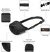 Dog Muzzle,Soft Nylon Muzzle Anti Biting Barking Chewing,Air Mesh Breathable Drinkable Adjustable Loop Pets Muzzle for Small Medium Large Dogs 4 Colors 4 Sizes (Black, L)